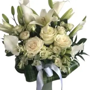 Tout en blanc