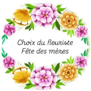 Choix du fleuriste-Fête des mères